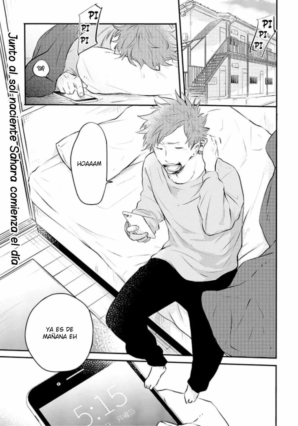 Sahara-sensei to Toki-kun - Capítulo 4 manhwa