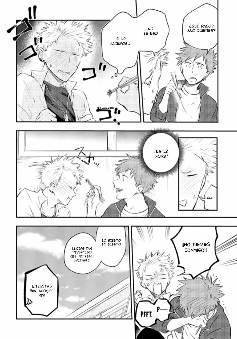 Sahara-sensei to Toki-kun - Capítulo 4 manhwa