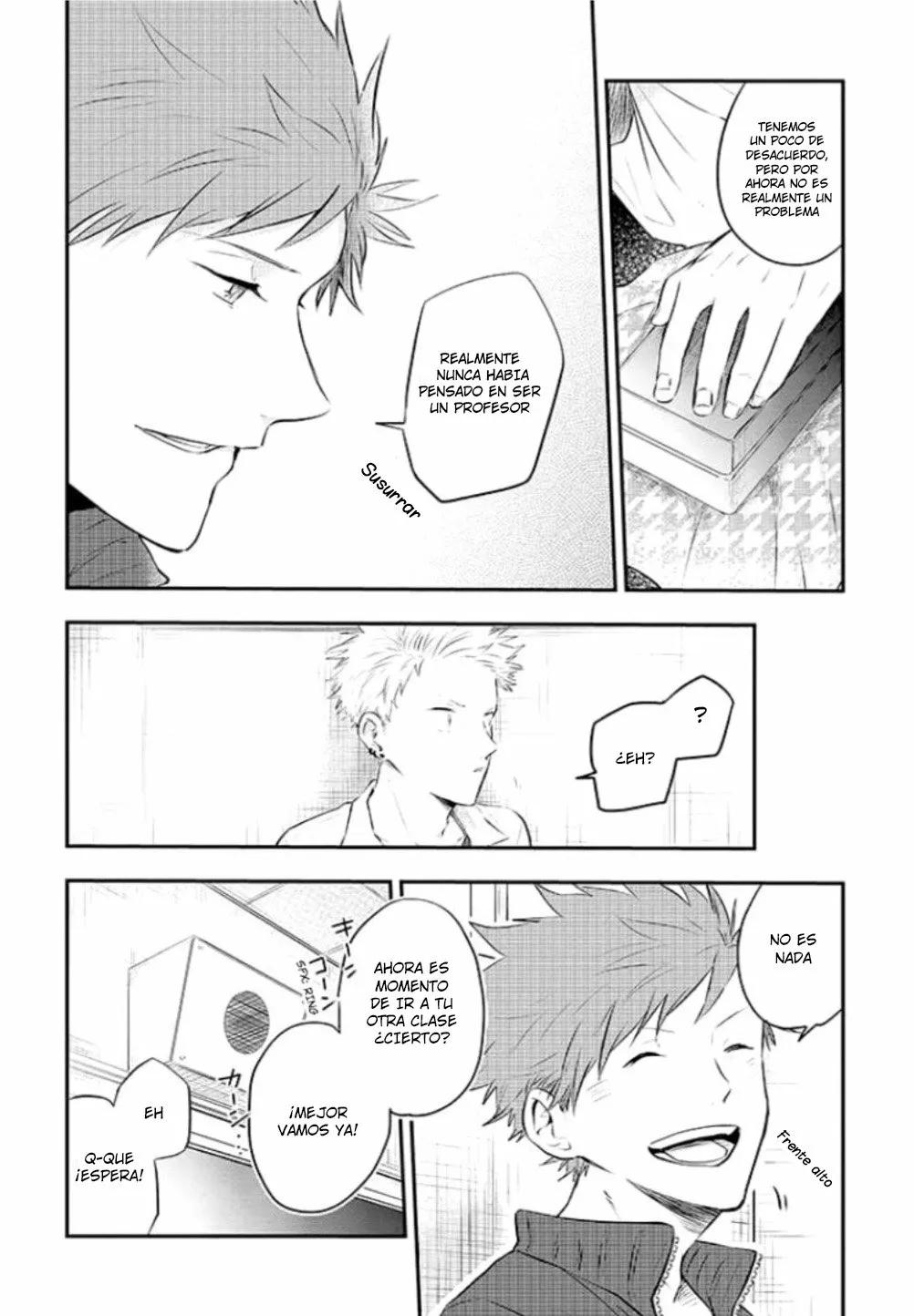 Sahara-sensei to Toki-kun - Capítulo 4 manhwa