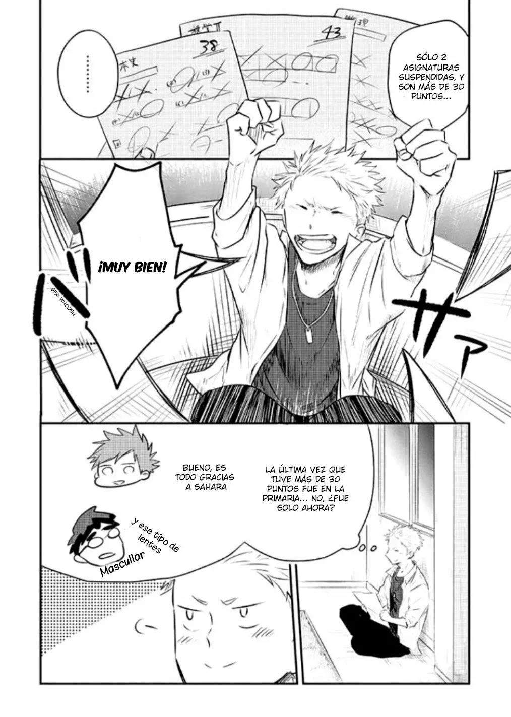 Sahara-sensei to Toki-kun - Capítulo 4 manhwa