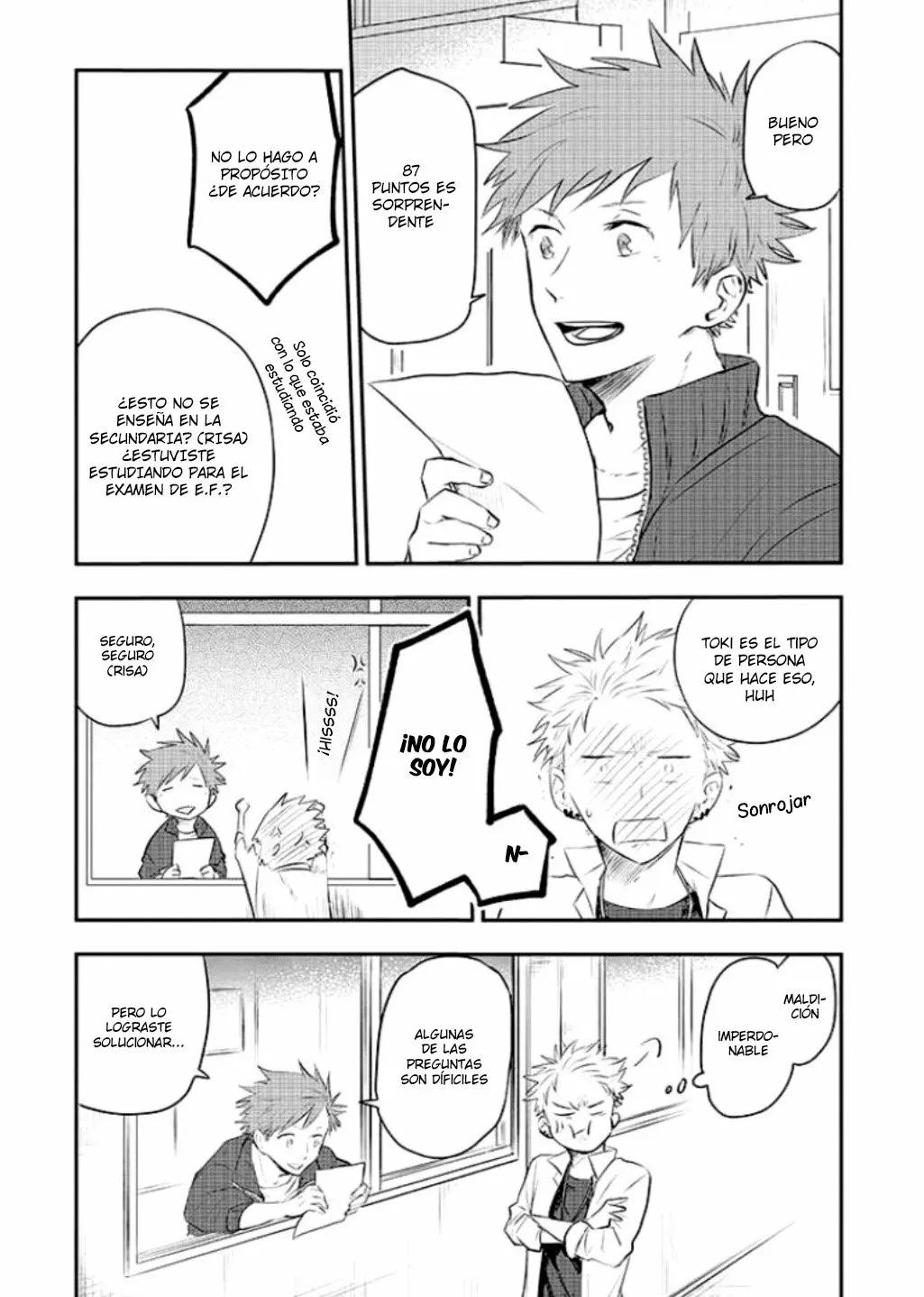 Sahara-sensei to Toki-kun - Capítulo 4 manhwa
