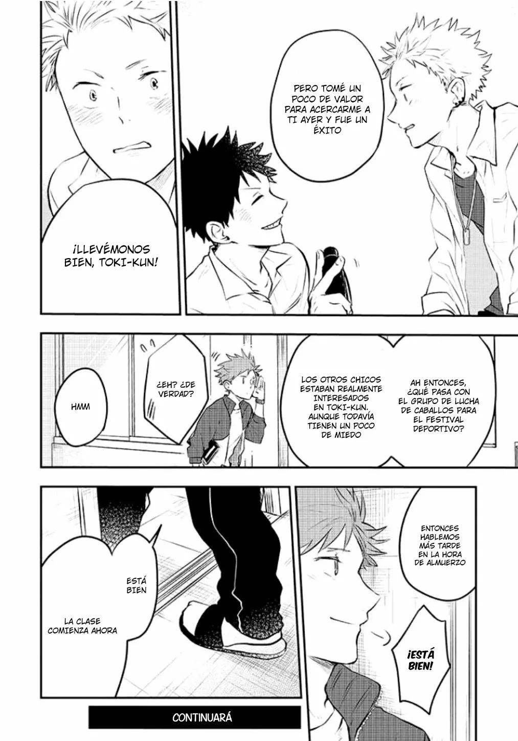 Sahara-sensei to Toki-kun - Capítulo 5 manhwa