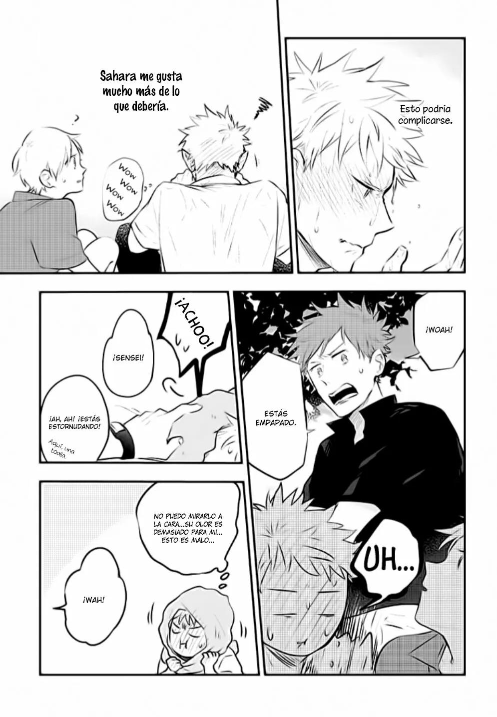 Sahara-sensei to Toki-kun - Capítulo 9 manhwa