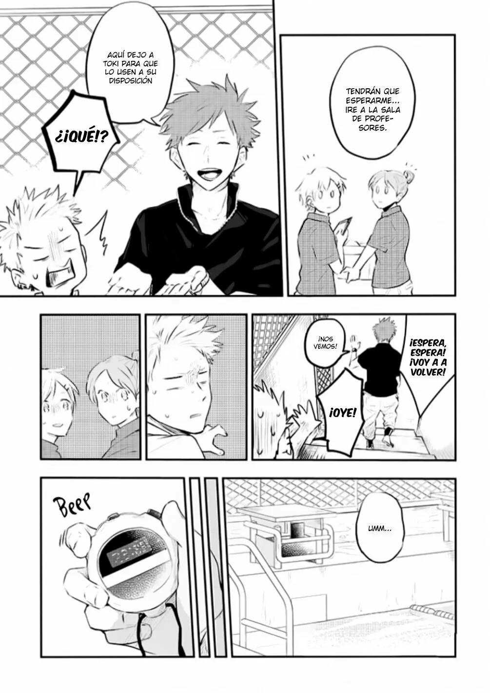 Sahara-sensei to Toki-kun - Capítulo 9 manhwa