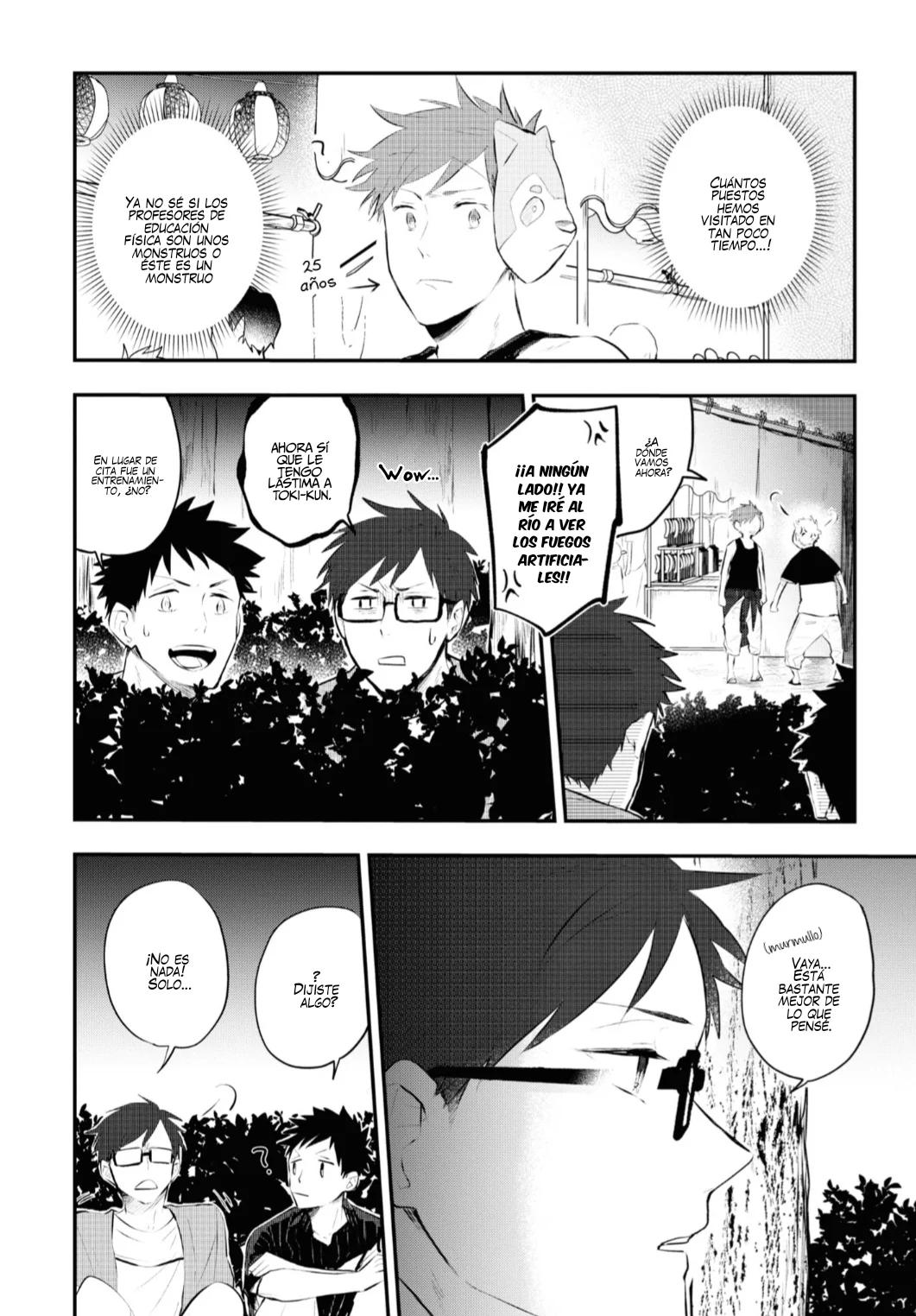 Sahara-sensei to Toki-kun - Capítulo 10 manhwa