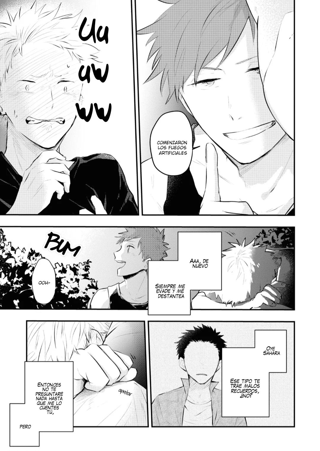 Sahara-sensei to Toki-kun - Capítulo 10 manhwa
