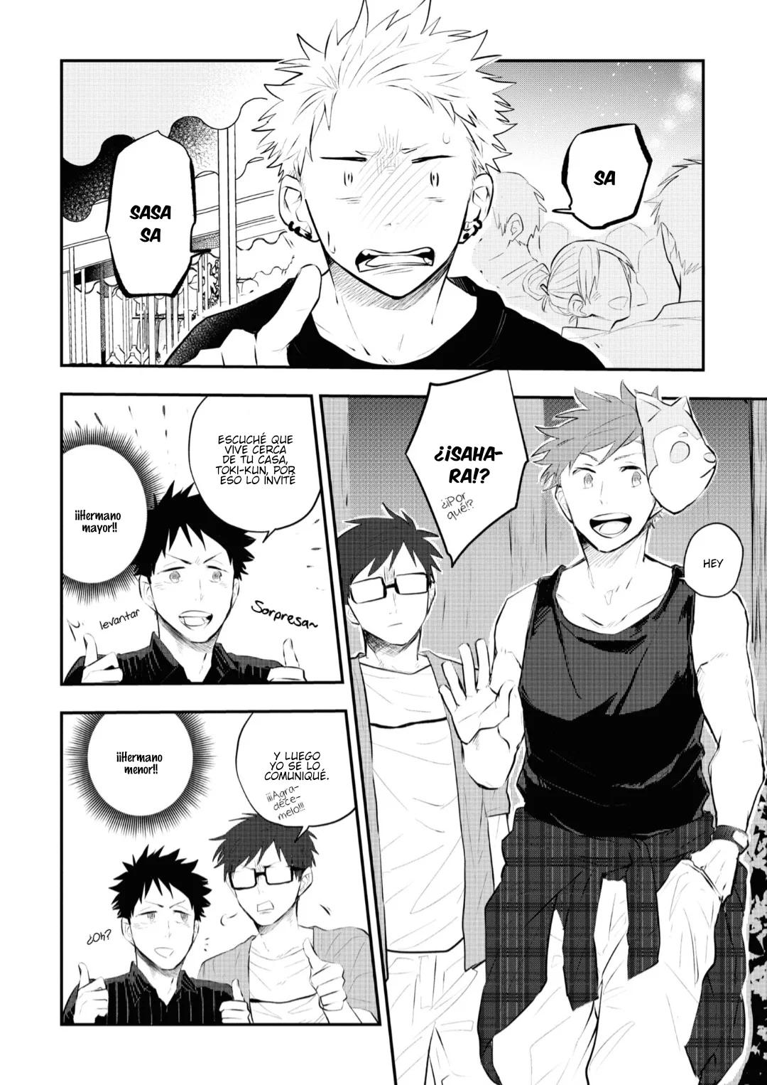 Sahara-sensei to Toki-kun - Capítulo 10 manhwa