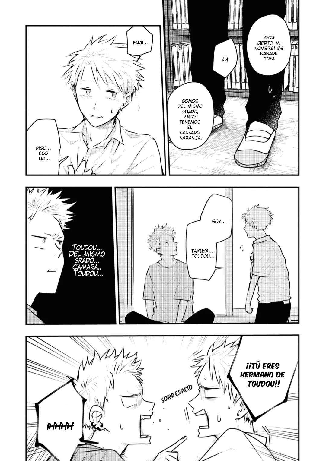 Sahara-sensei to Toki-kun - Capítulo 12 manhwa