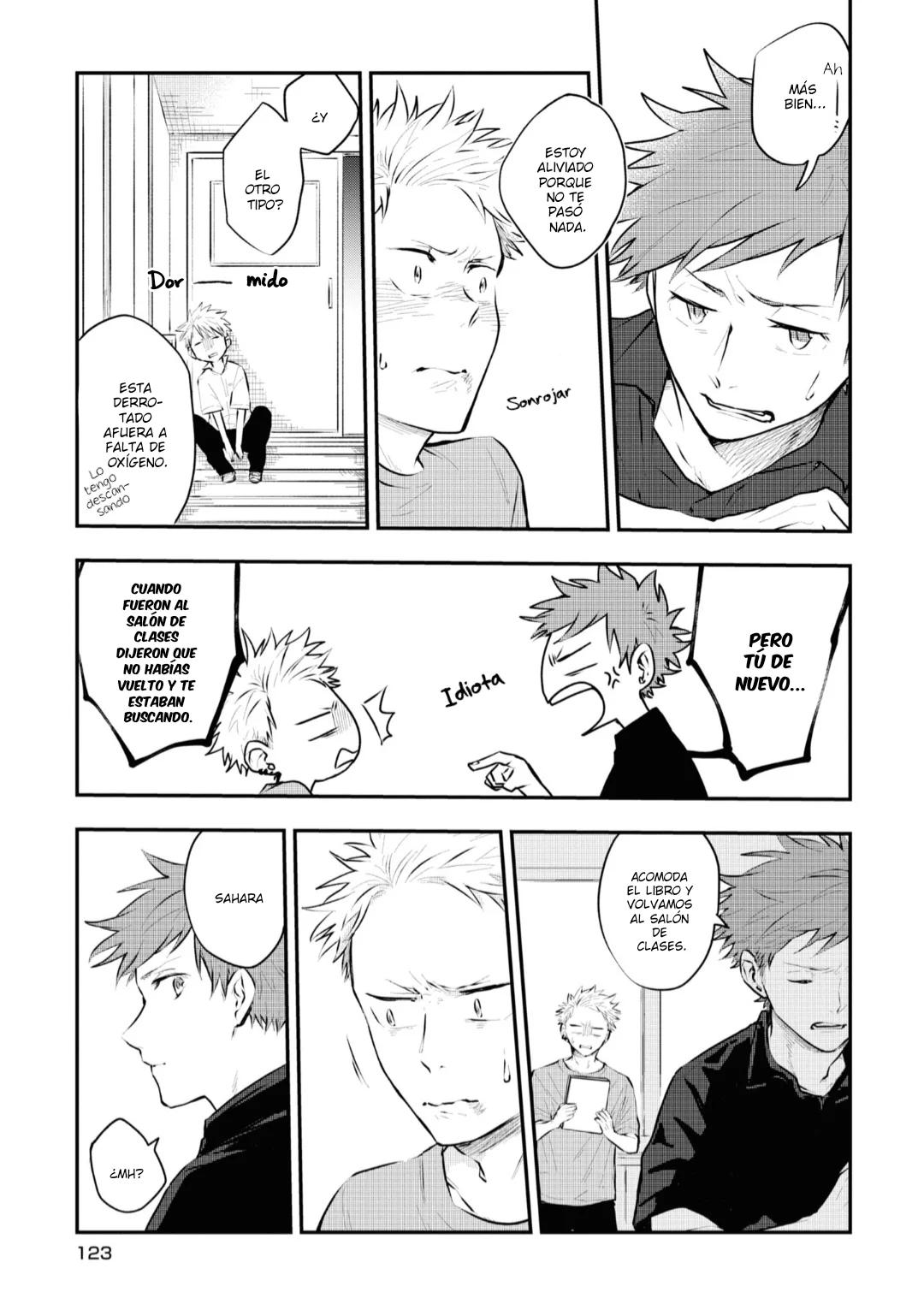 Sahara-sensei to Toki-kun - Capítulo 12 manhwa