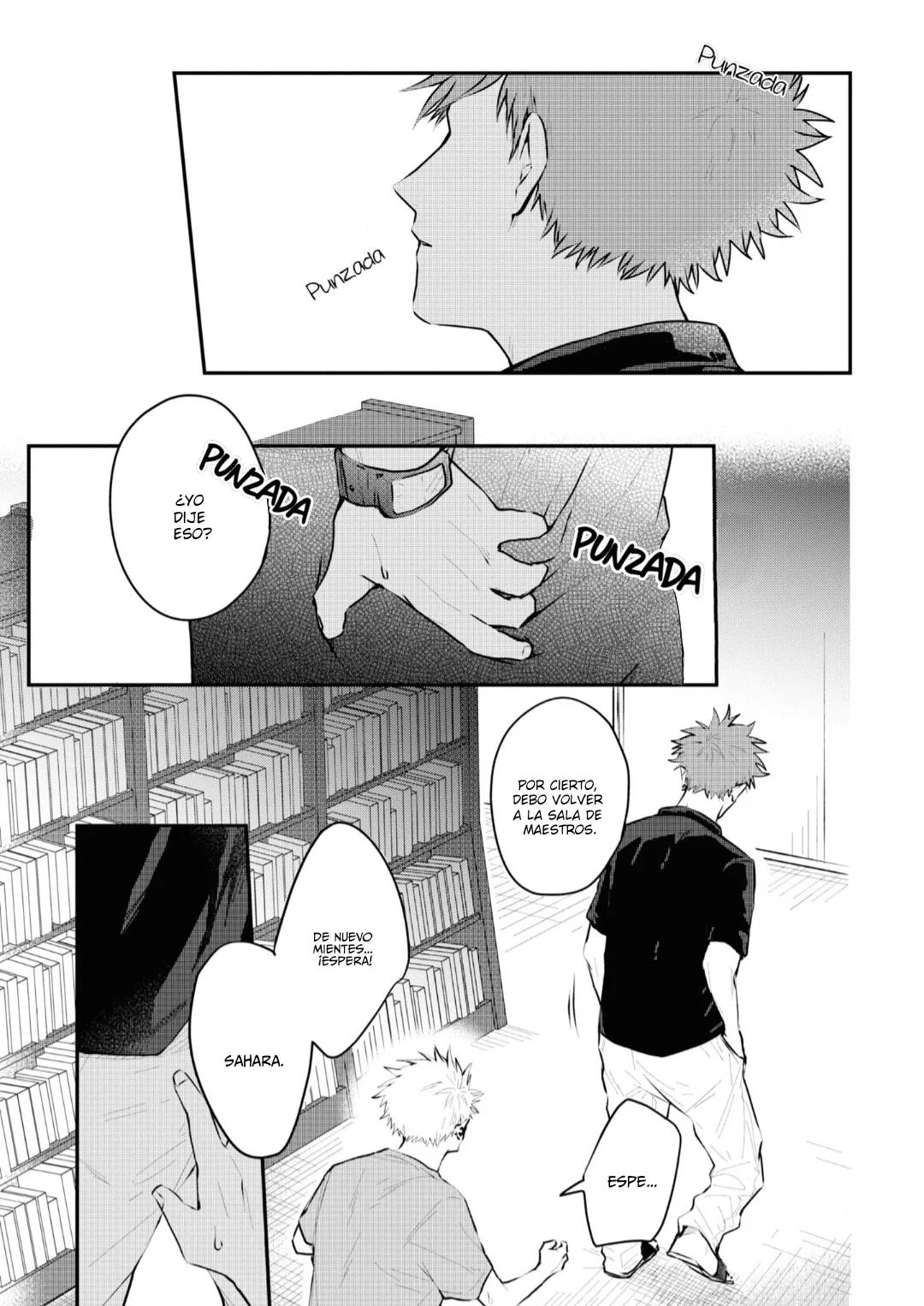 Sahara-sensei to Toki-kun - Capítulo 12 manhwa