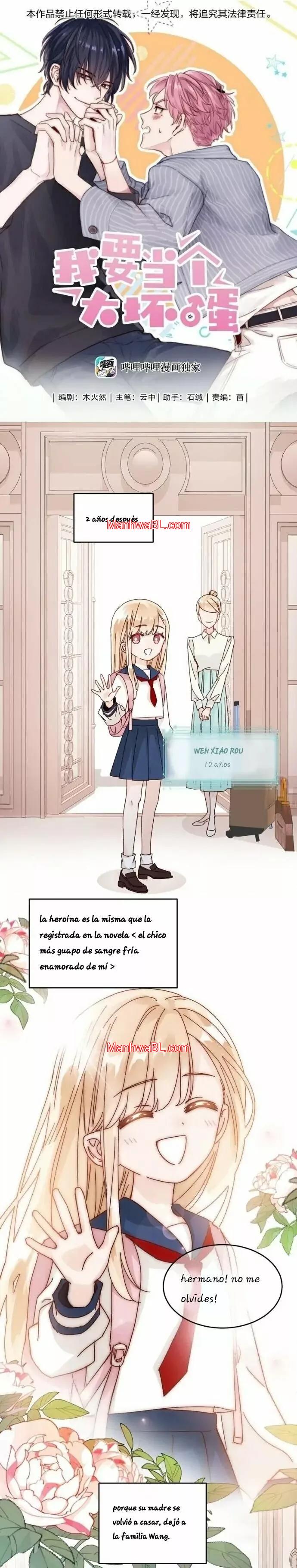 El villano quiere ser rescatado - Capítulo 10 manhwa