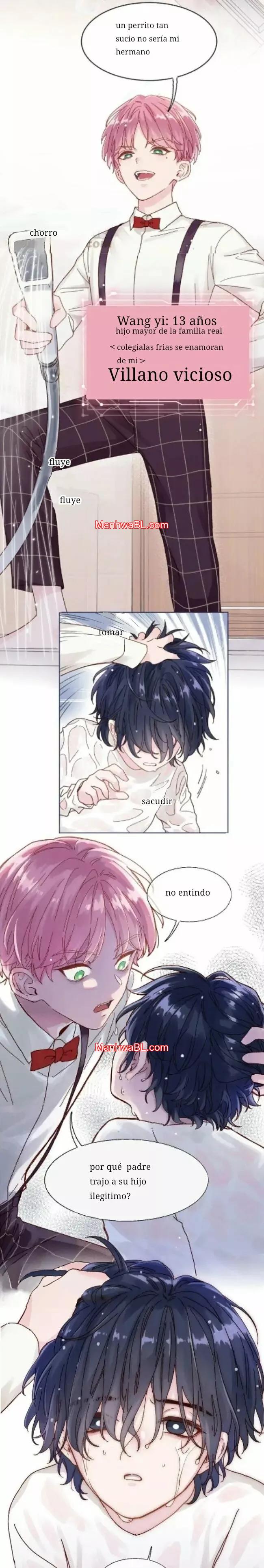 El villano quiere ser rescatado - Capítulo 1 manhwa