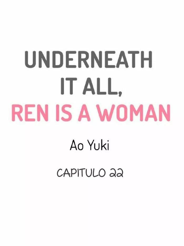 Ren-kun wa Muitara Onnanoko - Capítulo 22 manhwa