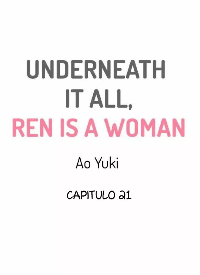 Ren-kun wa Muitara Onnanoko - Capítulo 21 manhwa