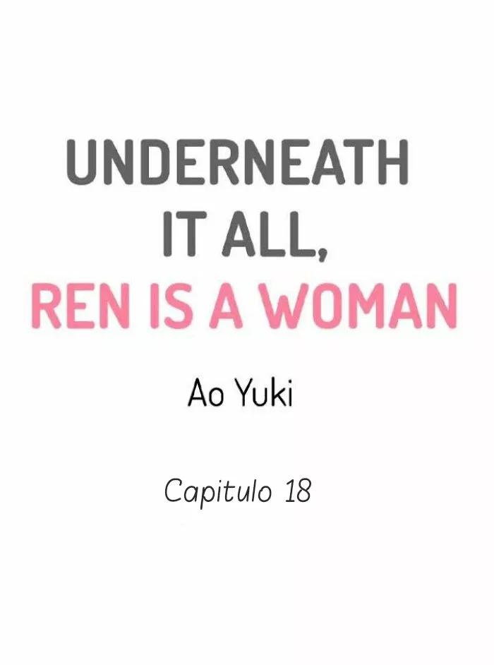 Ren-kun wa Muitara Onnanoko - Capítulo 18 manhwa