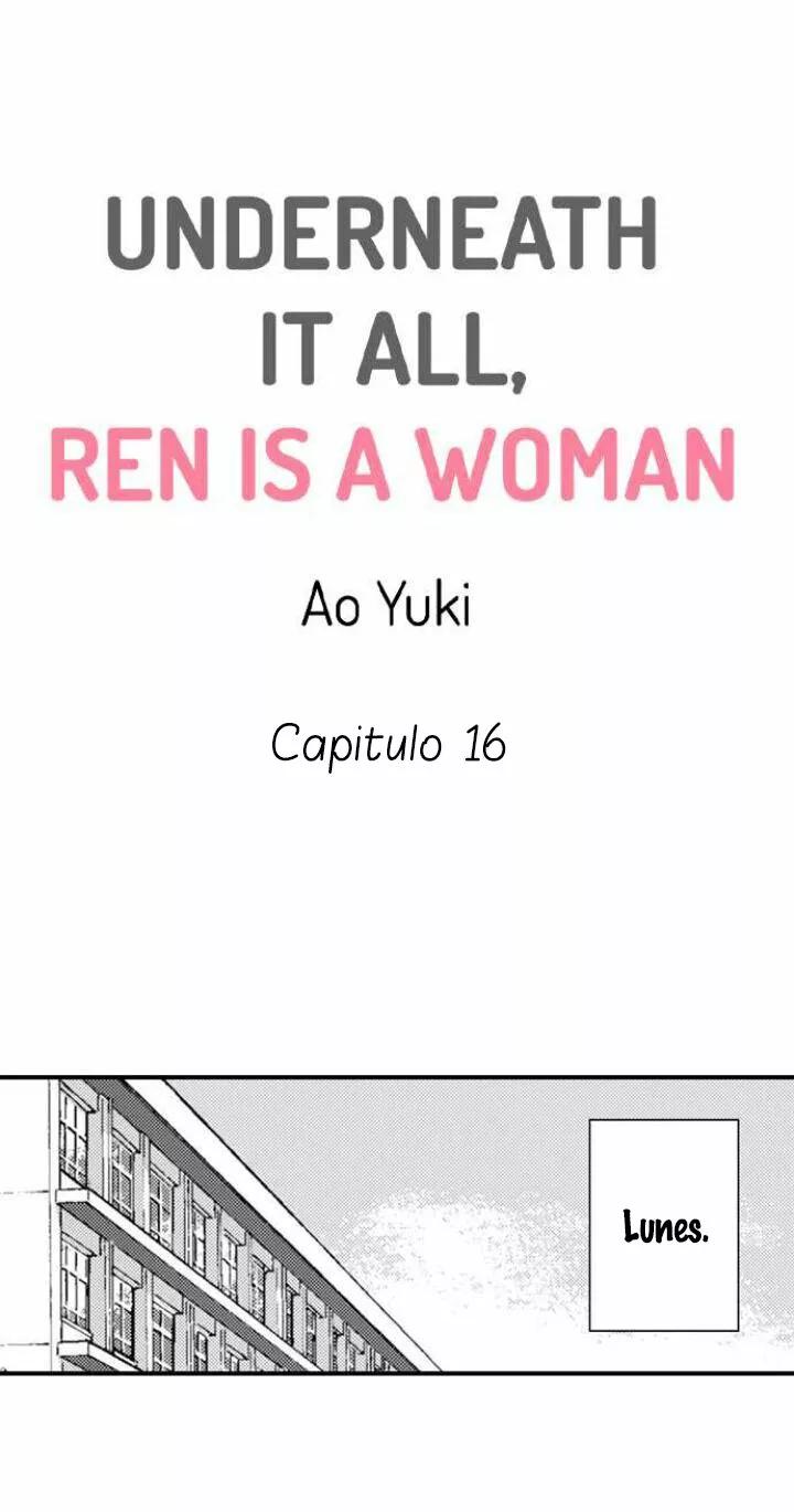 Ren-kun wa Muitara Onnanoko - Capítulo 16 manhwa