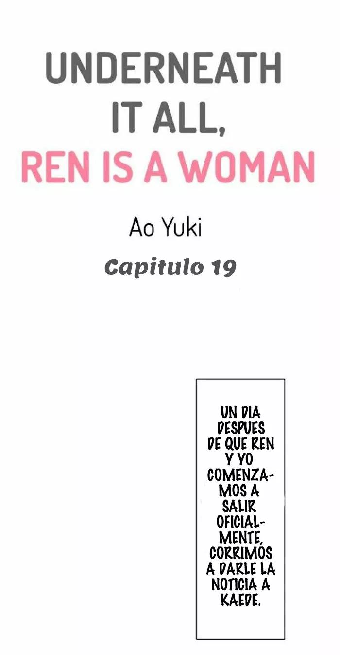 Ren-kun wa Muitara Onnanoko - Capítulo 19 manhwa