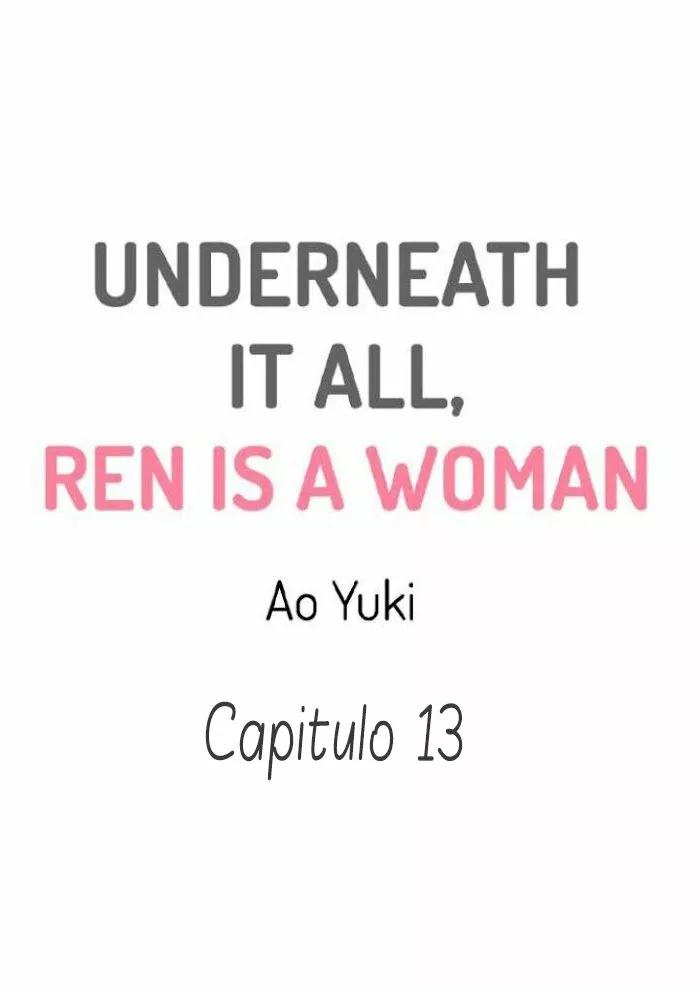 Ren-kun wa Muitara Onnanoko - Capítulo 13 manhwa
