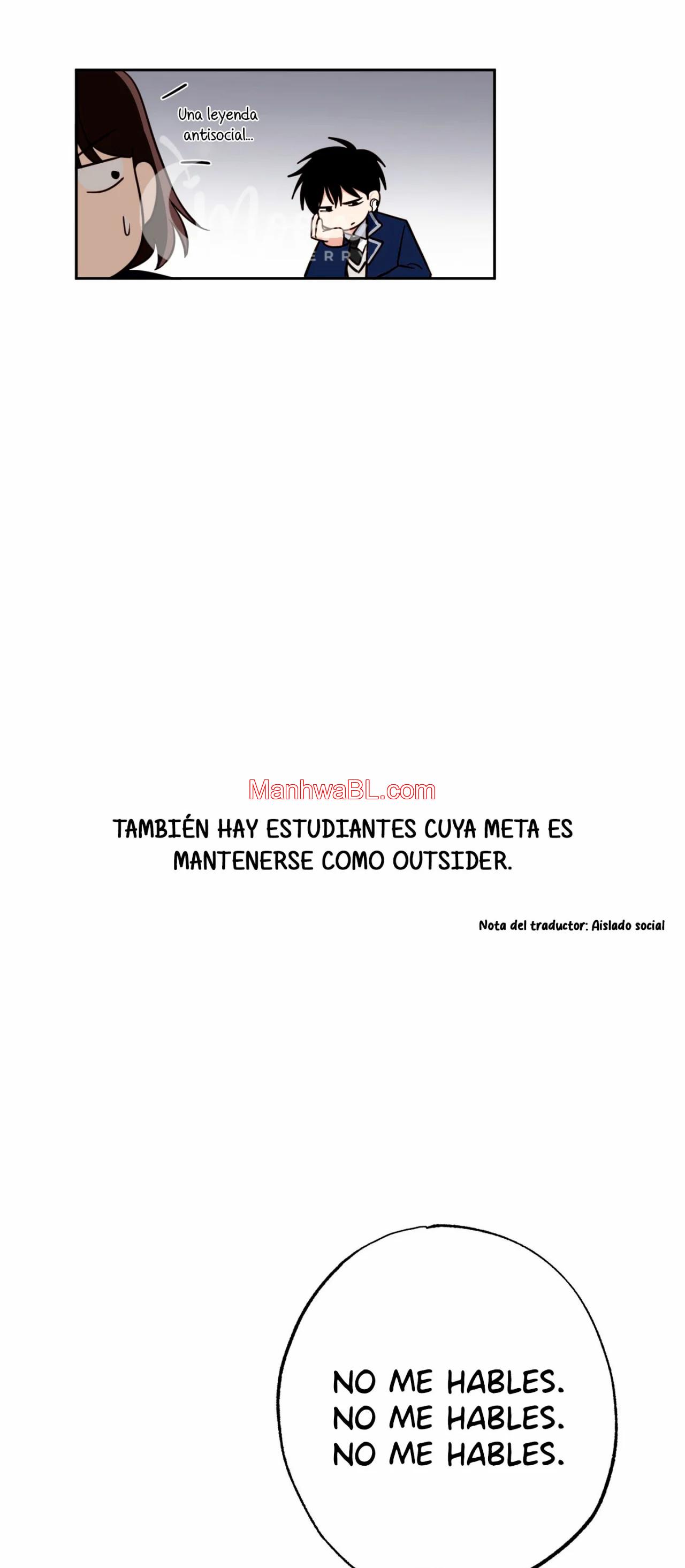 Déjame tranquilo - Capítulo 1 manhwa