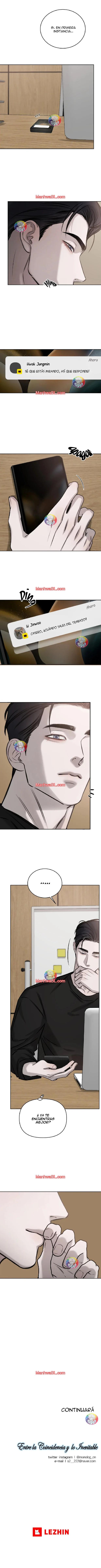 Entre la coincidencia y lo Inevitable - Capítulo 40 3 manhwa