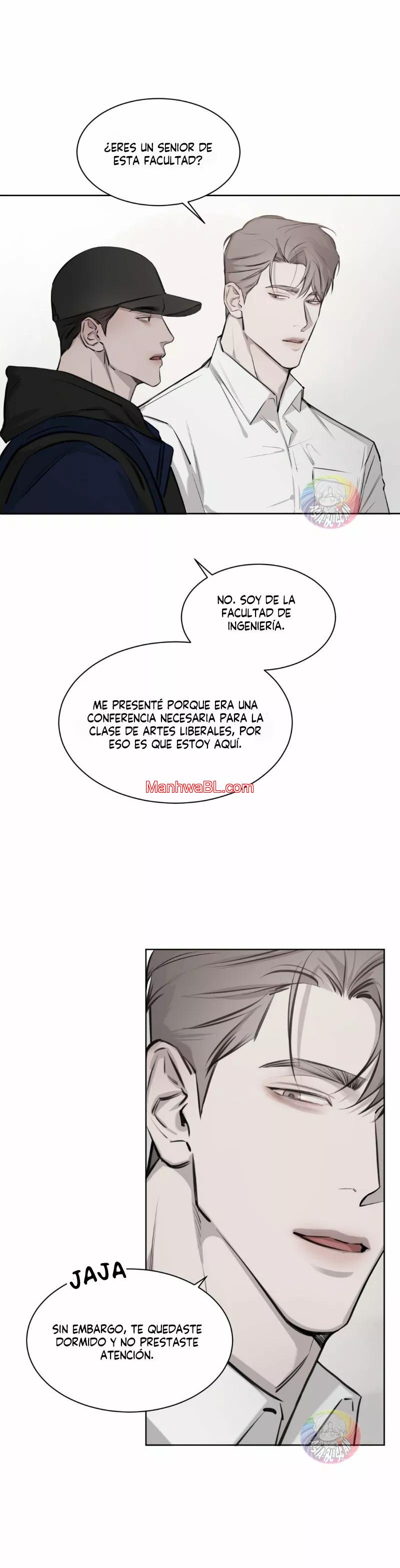 Entre la coincidencia y lo Inevitable - Capítulo 8 manhwa