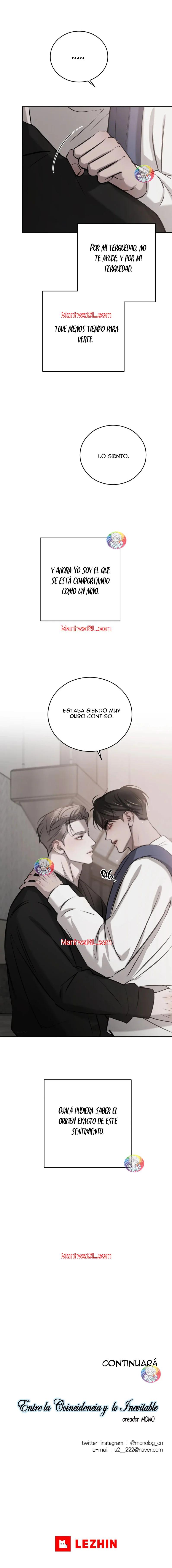 Entre la coincidencia y lo Inevitable - Capítulo 44 3 manhwa