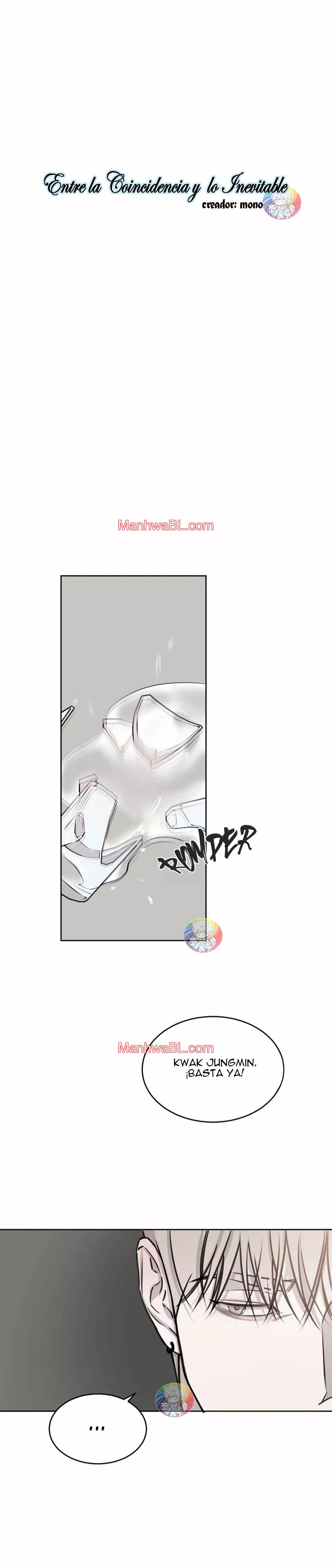 Entre la coincidencia y lo Inevitable - Capítulo 16 manhwa