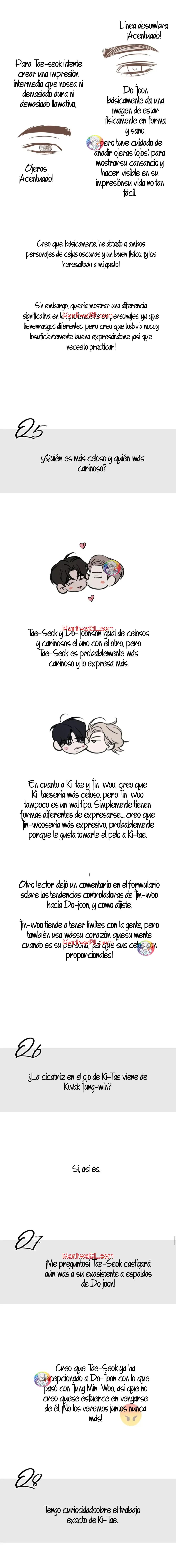 Entre la coincidencia y lo Inevitable - Capítulo 83.5 manhwa