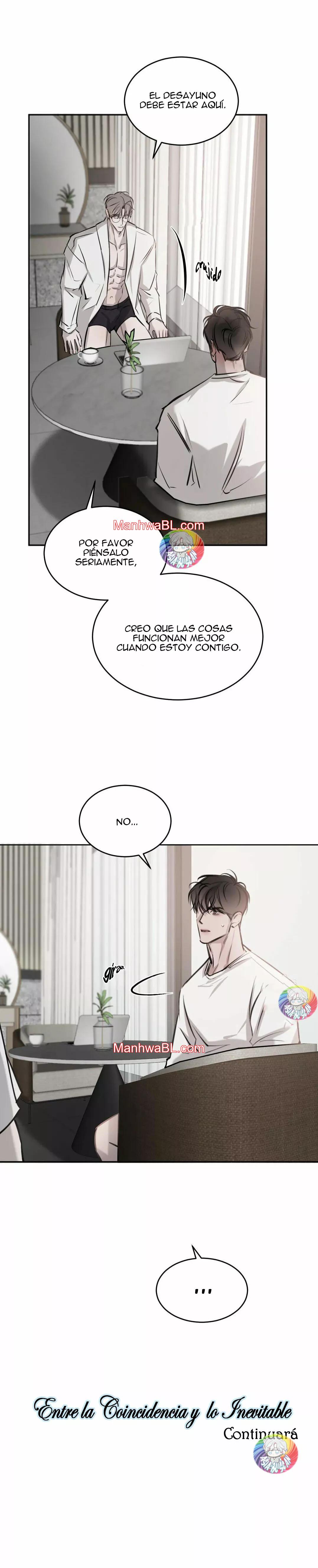 Entre la coincidencia y lo Inevitable - Capítulo 23 3 manhwa