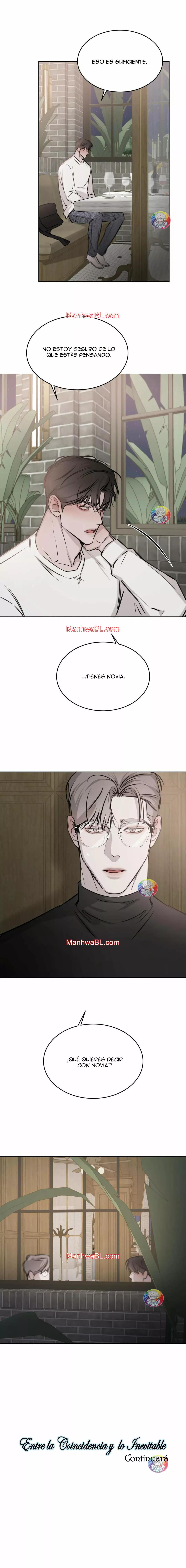 Entre la coincidencia y lo Inevitable - Capítulo 18 3 manhwa