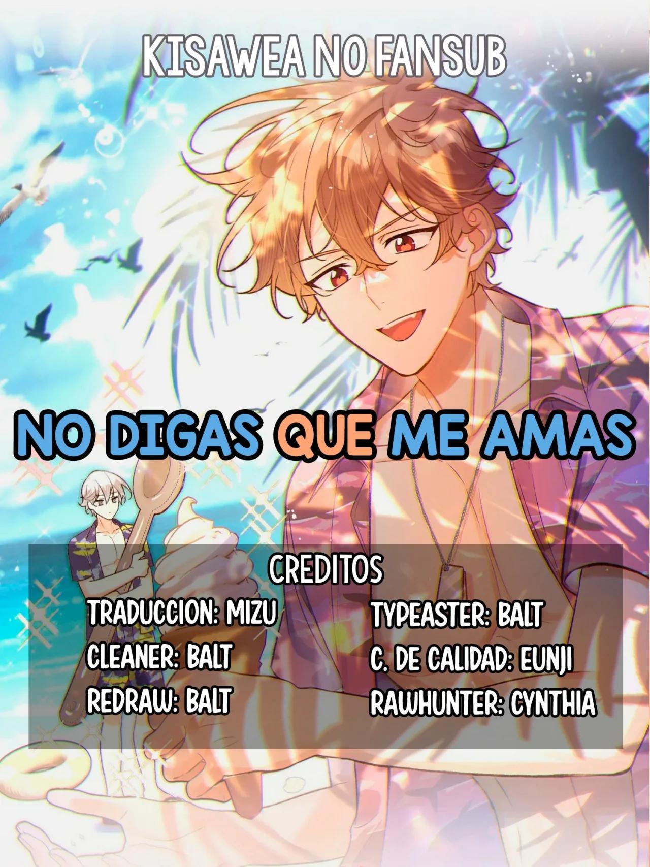 No digas que me amas - Capítulo 96 manhwa