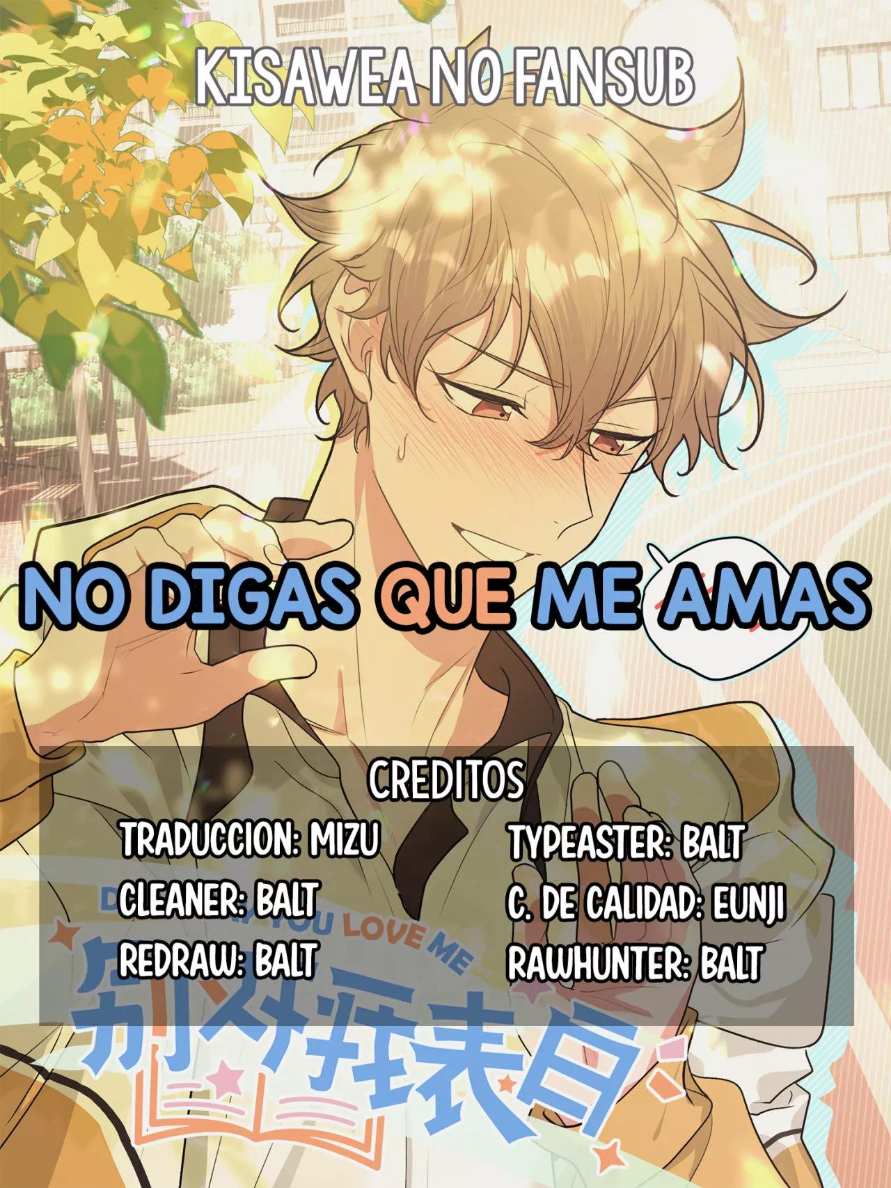 No digas que me amas - Capítulo 69 manhwa