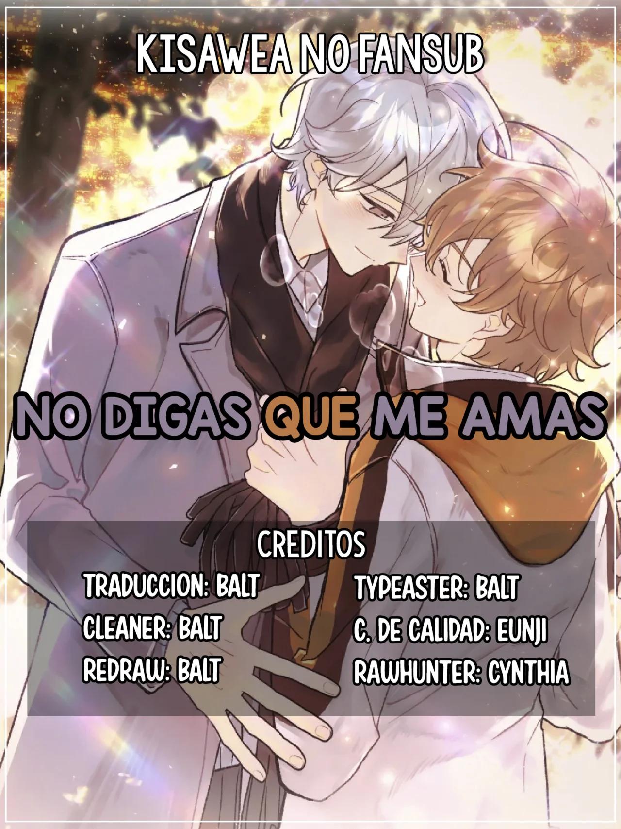 No digas que me amas - Capítulo 141 manhwa
