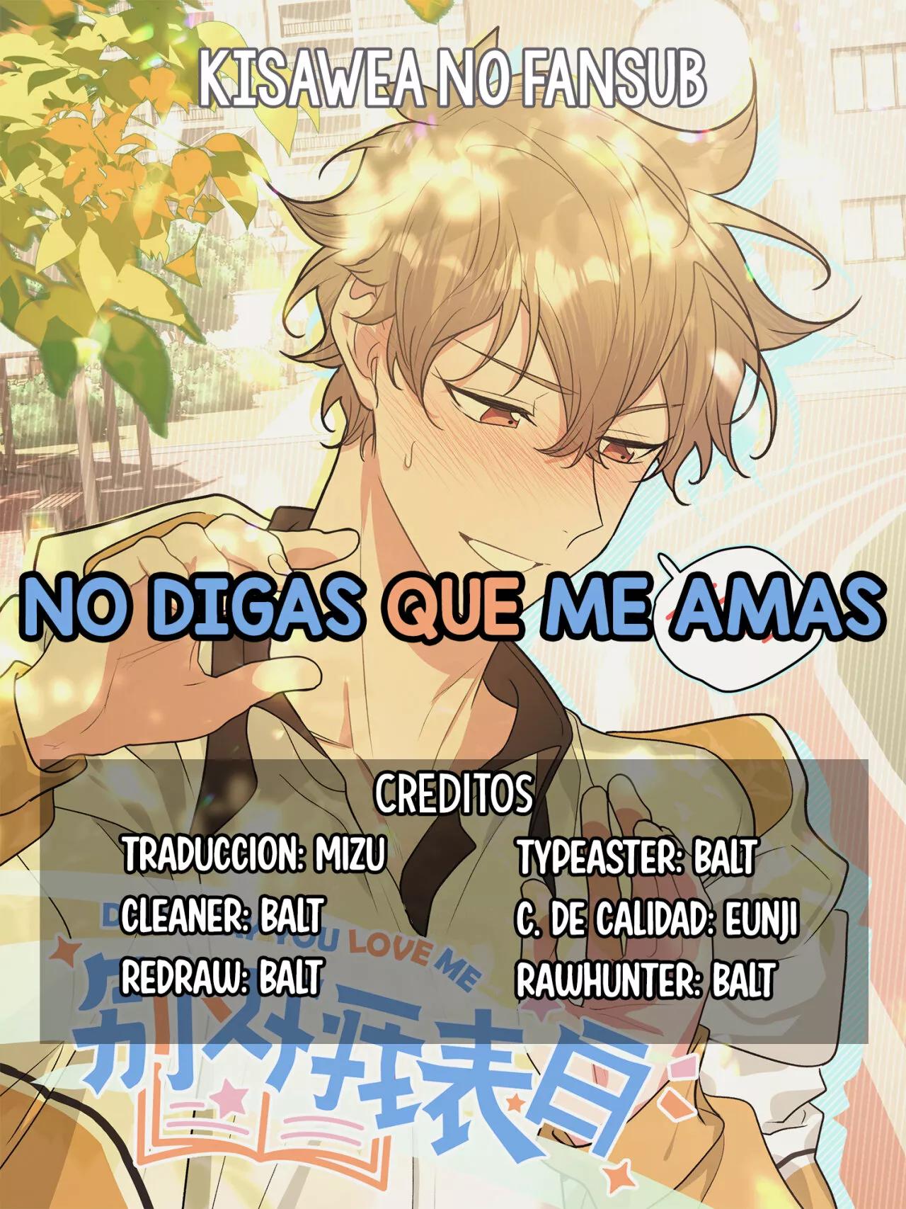 No digas que me amas - Capítulo 77 manhwa