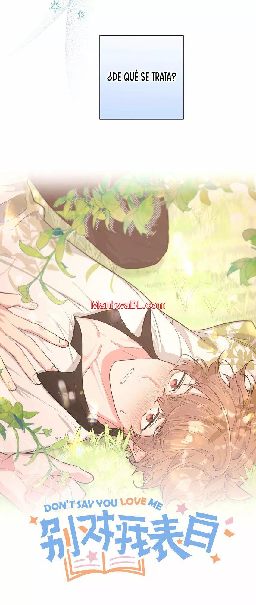 No digas que me amas - Capítulo 59 manhwa