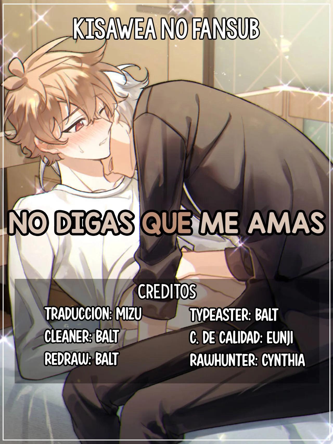 No digas que me amas - Capítulo 91 manhwa