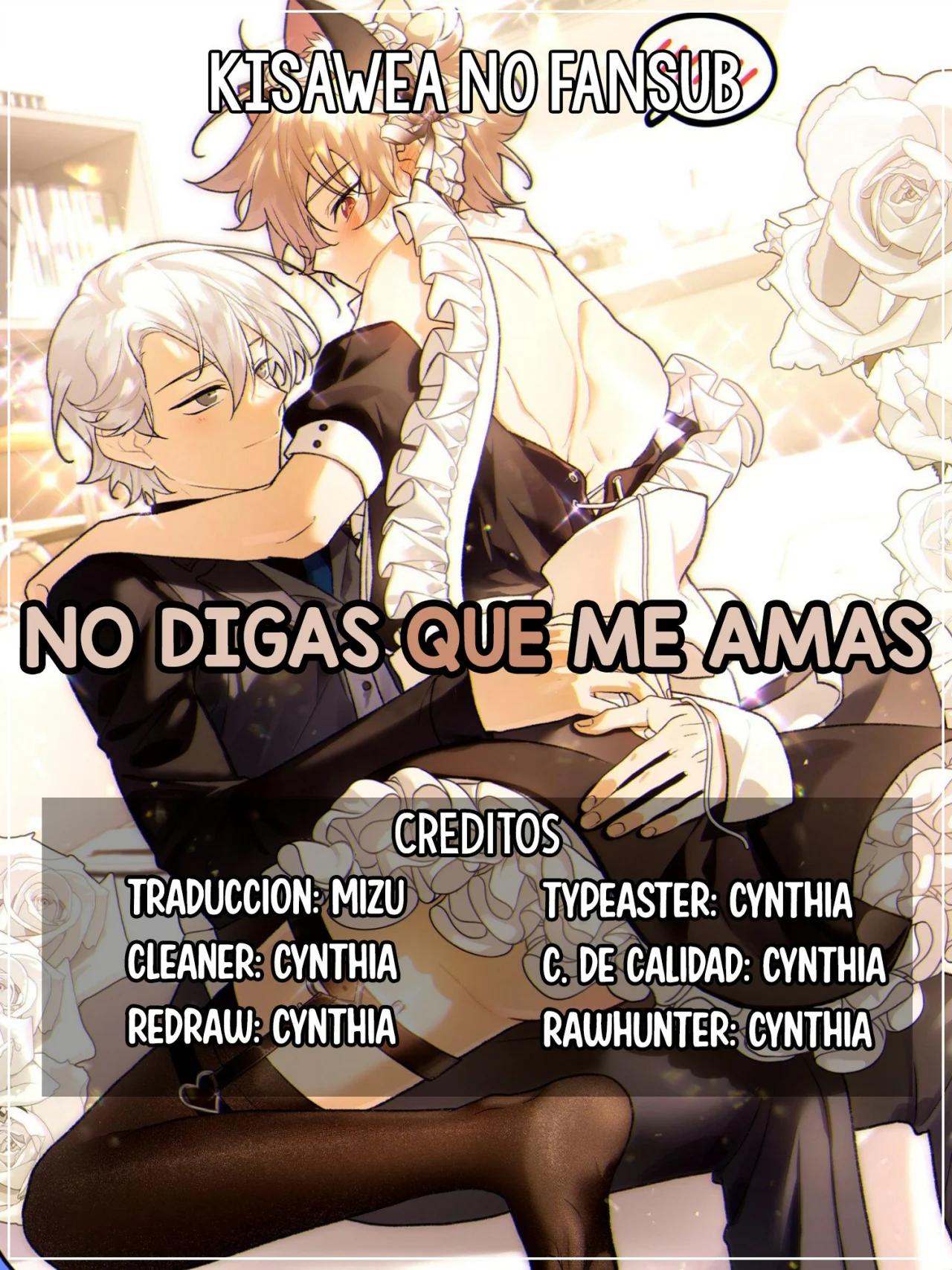 No digas que me amas - Capítulo 105 manhwa