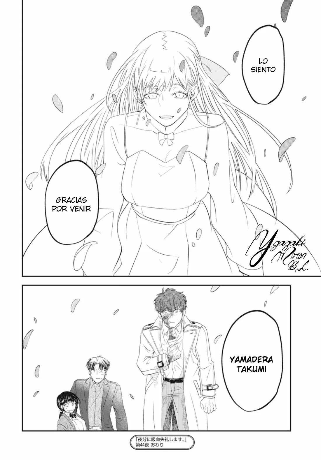 Yabun ni Kyuuketsu Shitsureishimasu. - Capítulo 44 3 manhwa