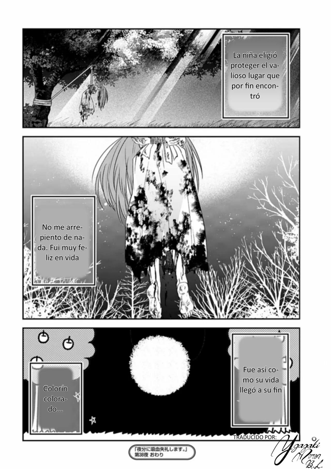 Yabun ni Kyuuketsu Shitsureishimasu. - Capítulo 38 3 manhwa