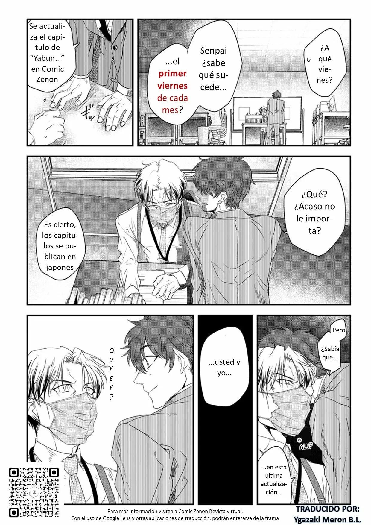 Yabun ni Kyuuketsu Shitsureishimasu. - Capítulo 11 3 manhwa