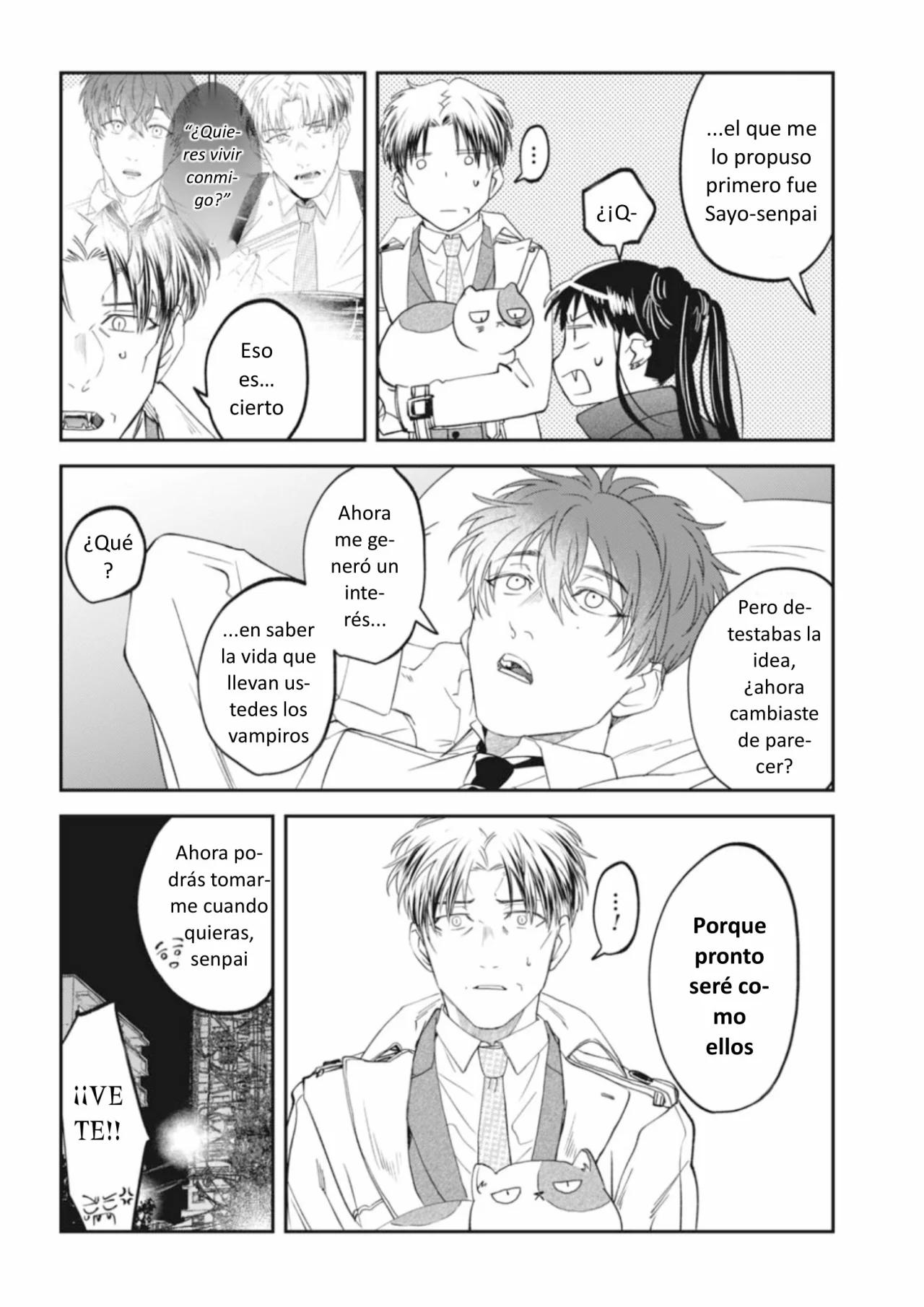 Yabun ni Kyuuketsu Shitsureishimasu. - Capítulo 42 manhwa