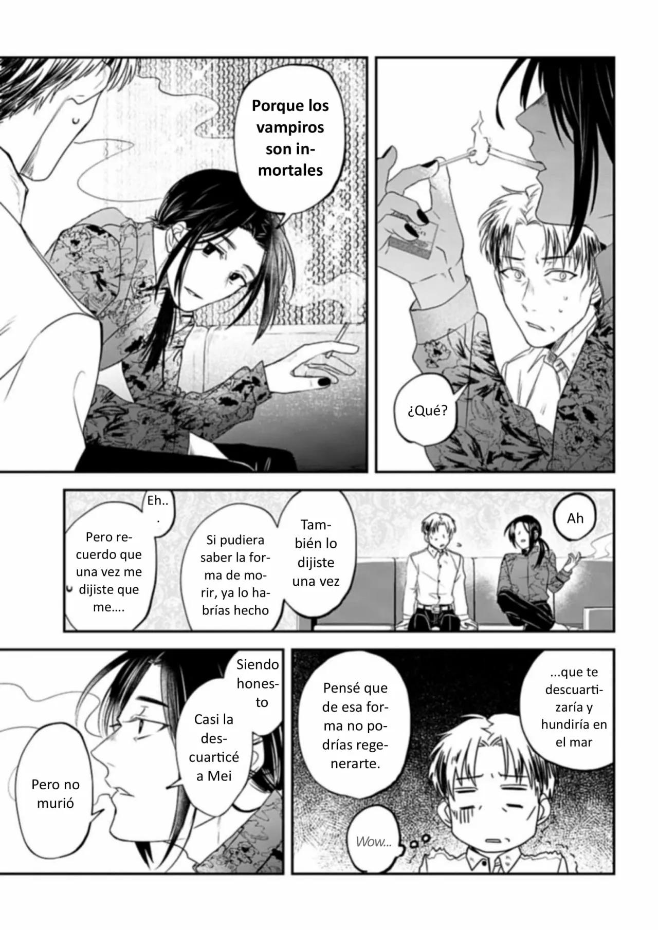 Yabun ni Kyuuketsu Shitsureishimasu. - Capítulo 21 3 manhwa