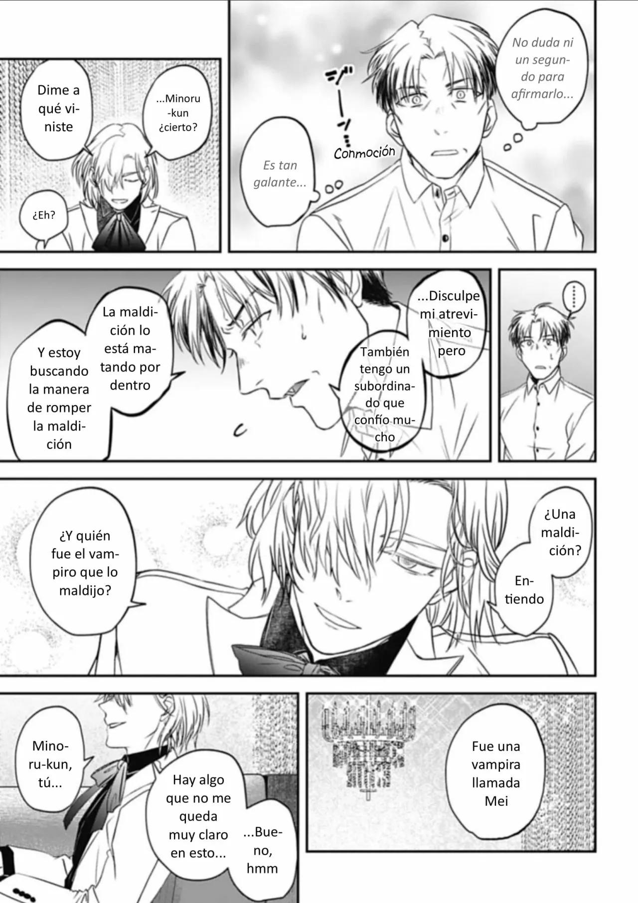 Yabun ni Kyuuketsu Shitsureishimasu. - Capítulo 22 3 manhwa