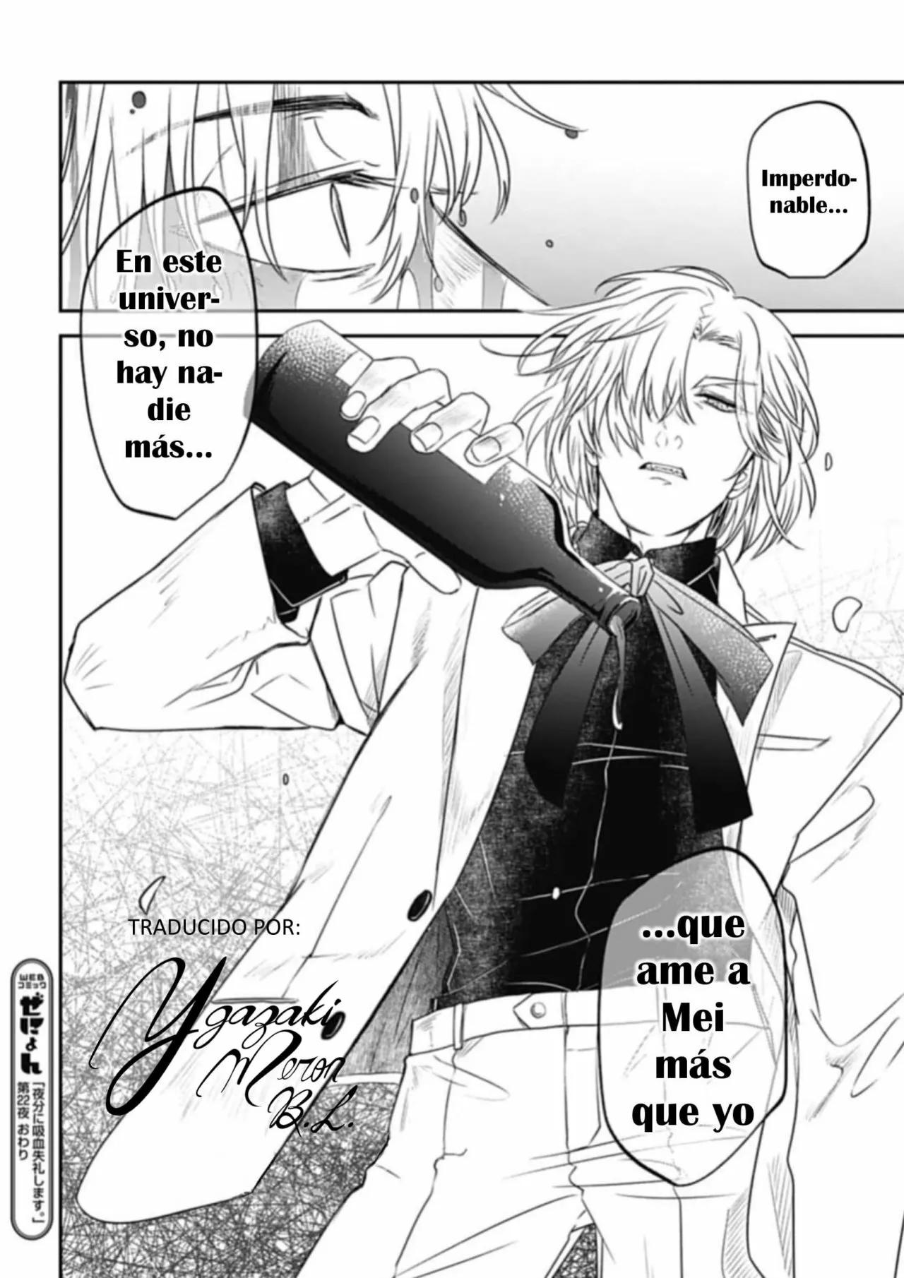 Yabun ni Kyuuketsu Shitsureishimasu. - Capítulo 22 3 manhwa