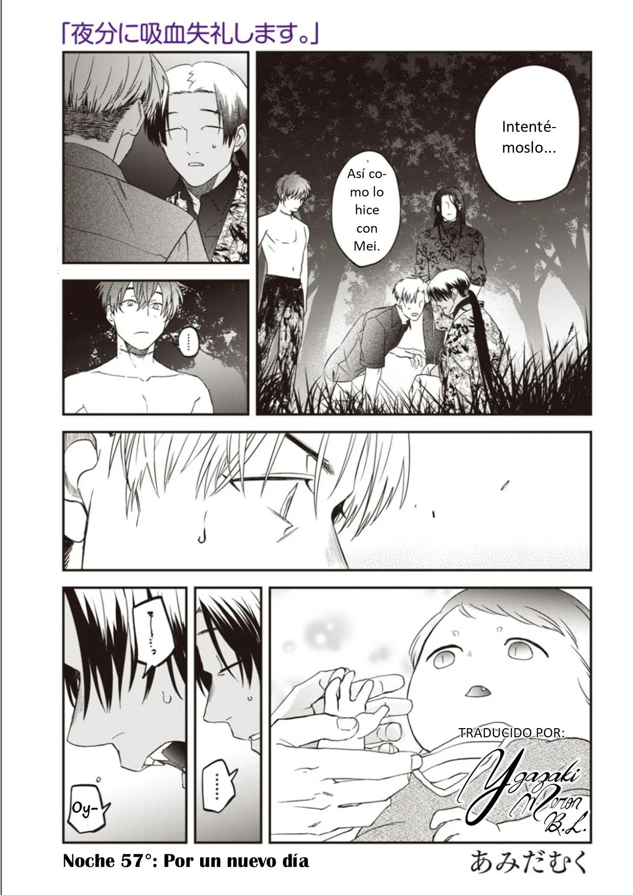 Yabun ni Kyuuketsu Shitsureishimasu. - Capítulo 57 manhwa