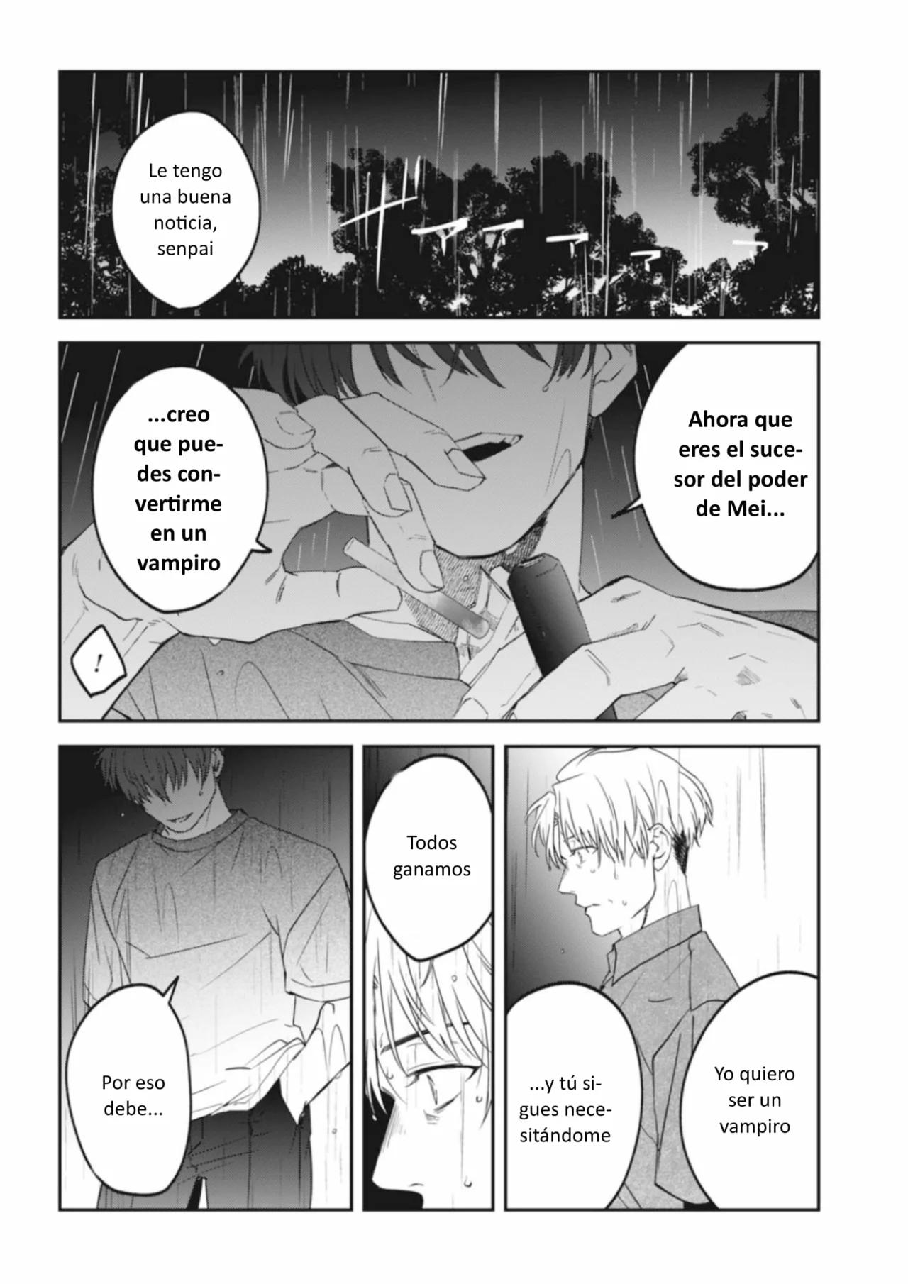 Yabun ni Kyuuketsu Shitsureishimasu. - Capítulo 49 manhwa