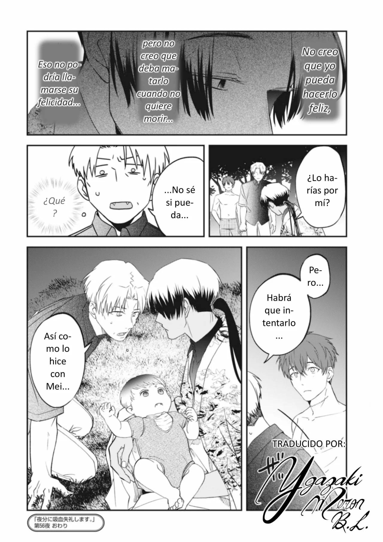 Yabun ni Kyuuketsu Shitsureishimasu. - Capítulo 56 3 manhwa