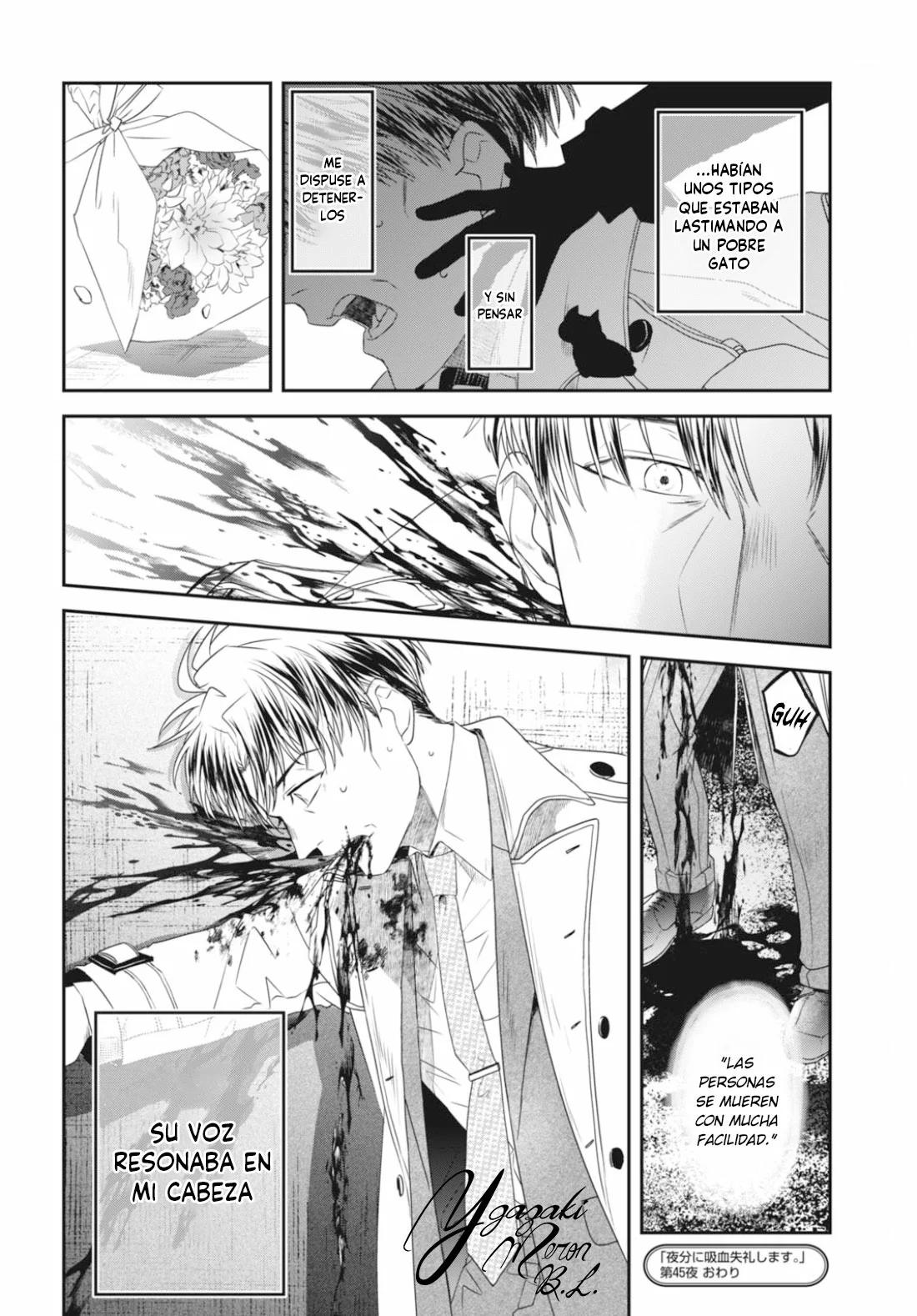 Yabun ni Kyuuketsu Shitsureishimasu. - Capítulo 45 3 manhwa