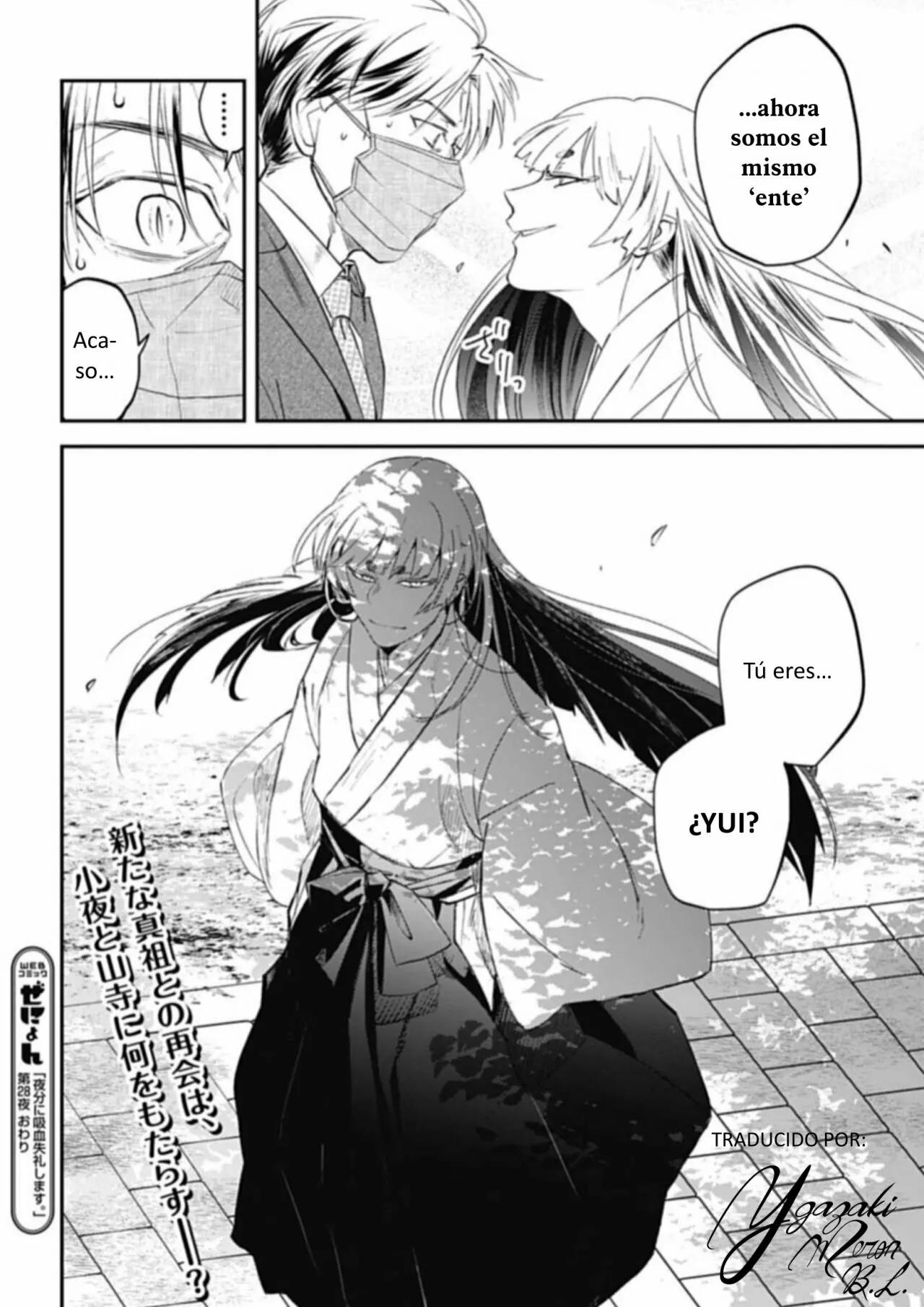Yabun ni Kyuuketsu Shitsureishimasu. - Capítulo 28 3 manhwa