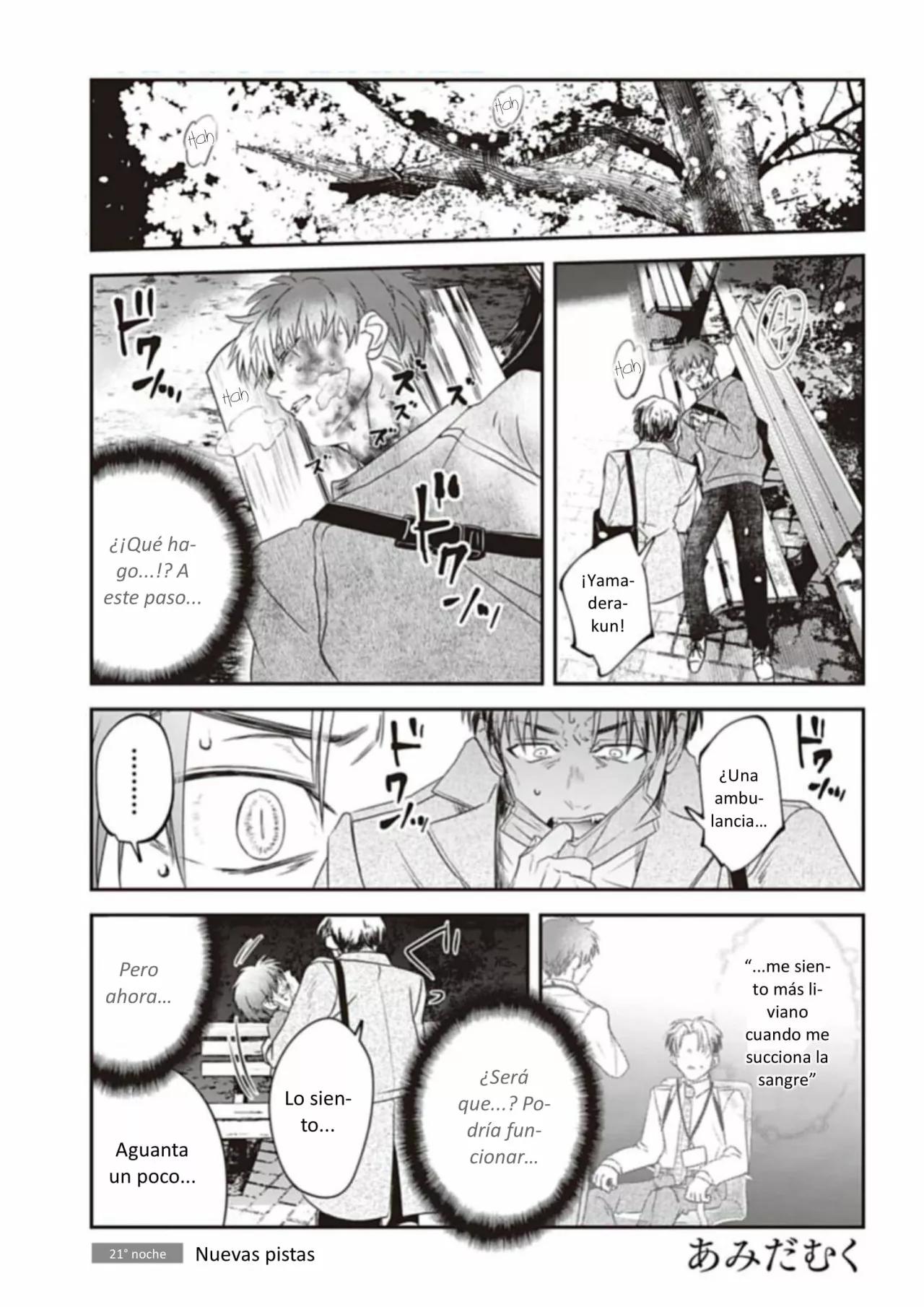 Yabun ni Kyuuketsu Shitsureishimasu. - Capítulo 21 manhwa